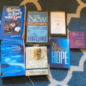 Christian book bundle - set of 7